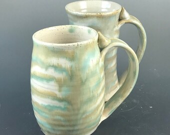 Pair of Seagrass Large Mugs