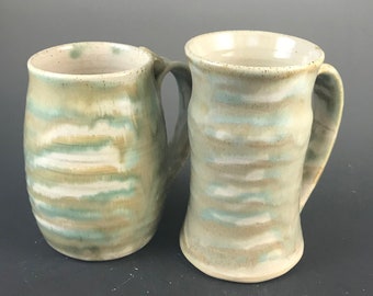 Pair of Seagrass Large Mugs #2