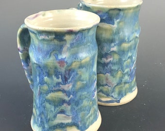 Pair of Monet Steins