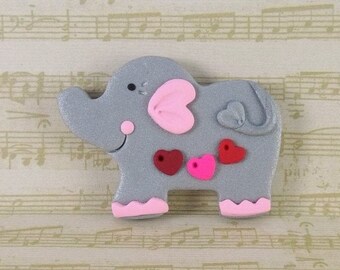Hair Bow Supplies Embellishments Crowns Elephant Flat Backs Set of 5 Cabochons Flatbacks