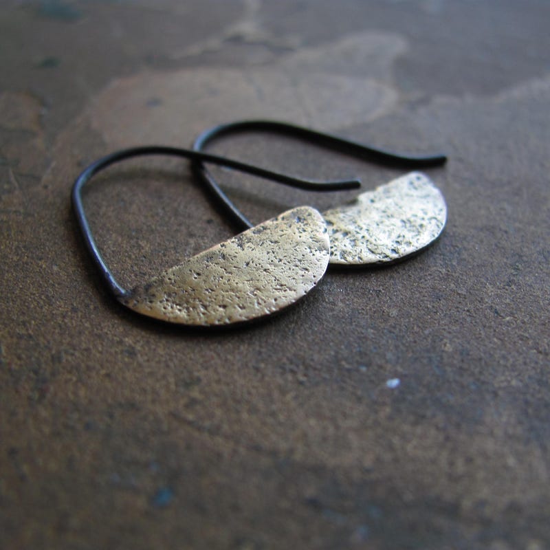 18K Grace Mixed Metal Earrings main image 1