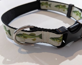 dog collars with fish design