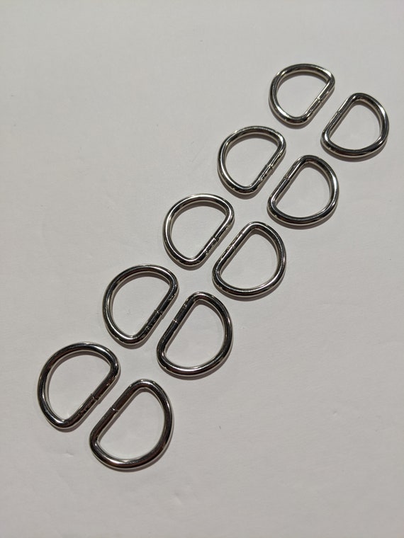 10 3/4 Inch Heavy Nonwelded D Rings Etsy