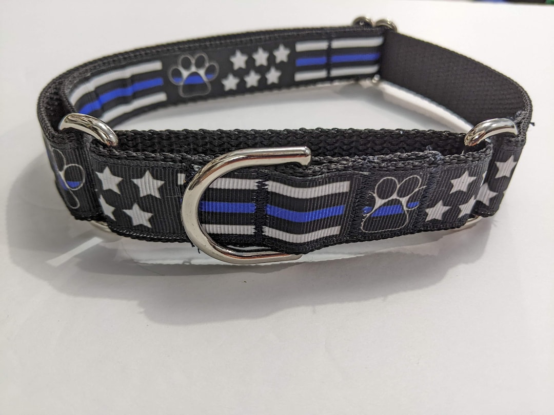K9 Martingale Collar Canine Dog Collar 1 Inch Wide Collar Adjustable