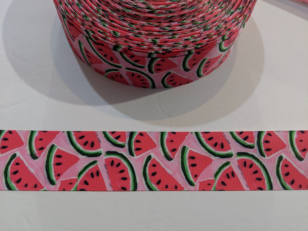 Watermelon Grosgrain Ribbon: 1.5