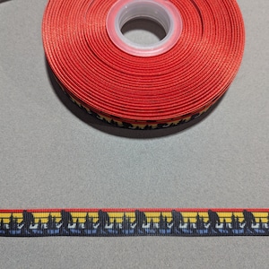 Sunset Bigfoot Grosgrain Ribbon: 5/8&quot; Decorative Trim (3 Yards)