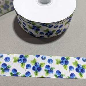 Blueberry Grosgrain Ribbon: 1.5&quot; Sew-On Trim, 2 Yards