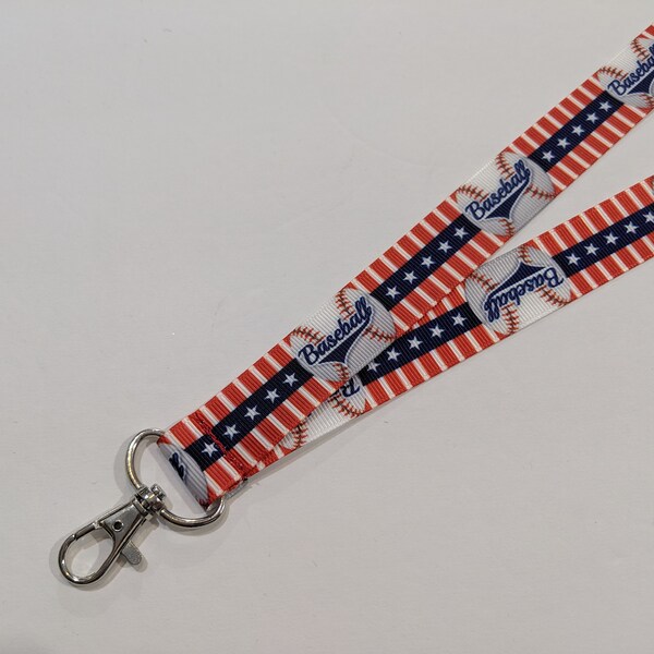 Baseball Lanyard Etsy