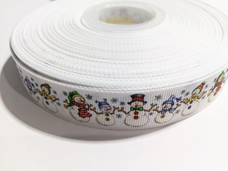 Adorable Snowman Family #10987 3 Yards of 78 Ribbon