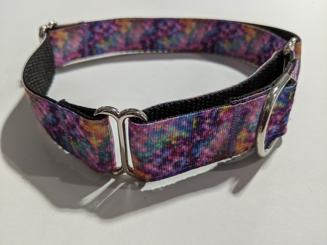 Purple Galaxy Martingale Collar Galaxy Dog Collar 1 Inch Etsy