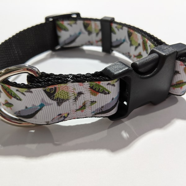 Fishing Dog Collar Etsy