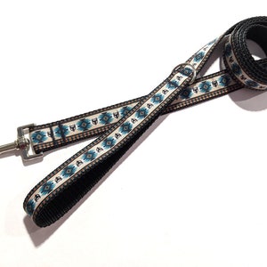 Aztec Dog Leash | Western Dog Leash | 1 Inch Wide Leash | 3 to 8 Foot Dog Leash | Cute Dog Leash | Puppy Leash | Puppy Gift