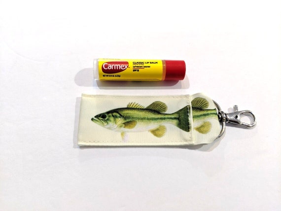 Bass Lip Balm Holder Fish Lip Balm Pouch Fun Lighter Case Lip Balm Keeper  Lighter Pouch Clip on Small Clip on Pouch -  Canada