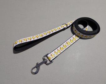 Silly Chicken Dog Leash: Farm Puppy Gift, (1" Wide, 3-8 Foot)