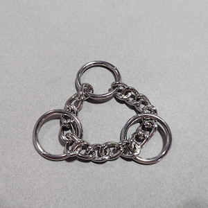Martingale Collar 1&quot; Half Check Chain ADD ON