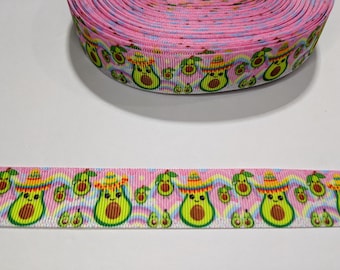 Avocado Sombrero Grosgrain Ribbon: 7/8" Decorative Trim (3 Yards)