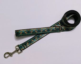 Velociraptor Dog Leash: 1-Inch Wide, 3-8 Foot Puppy Lead