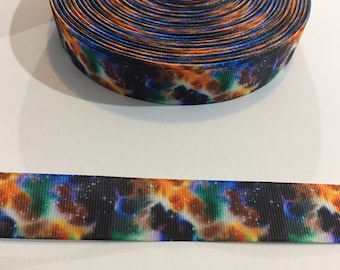 Galaxy Grosgrain Ribbon - 7/8" Sew-On Trim 3 Yards