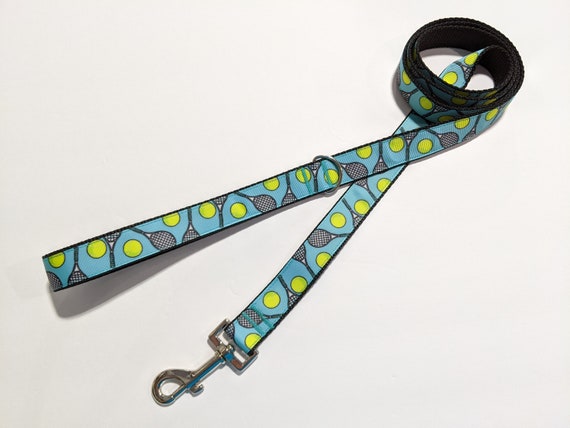 Tennis Ball Dog Leash: Sport Puppy Leash, 1-Inch Wide (3-8 Foot)