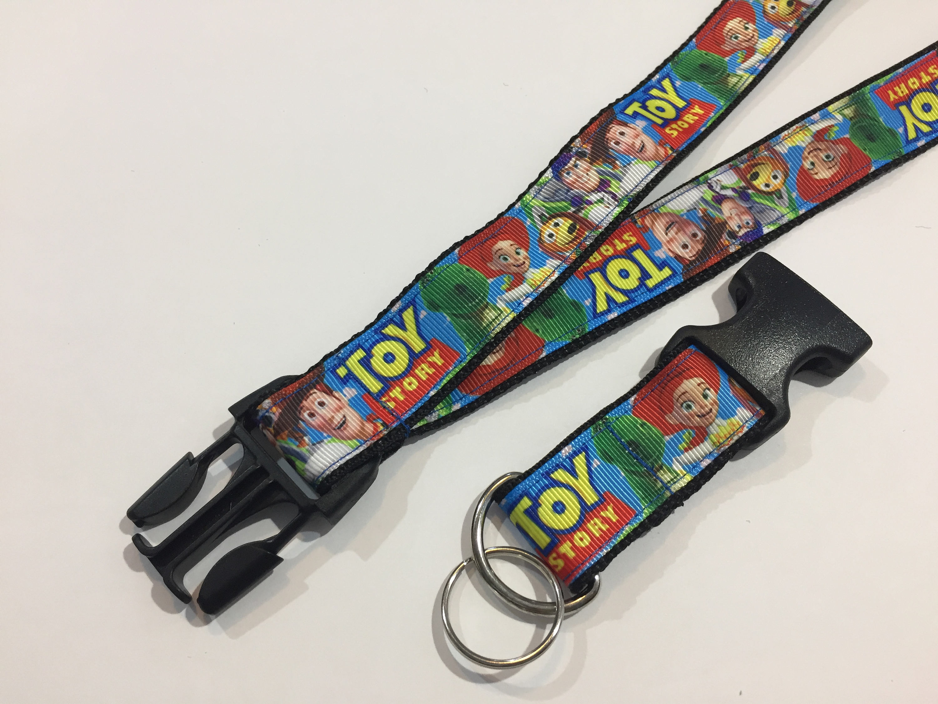 Inspired by Toy Story in Blue Keychain Lanyard with Removable Etsy