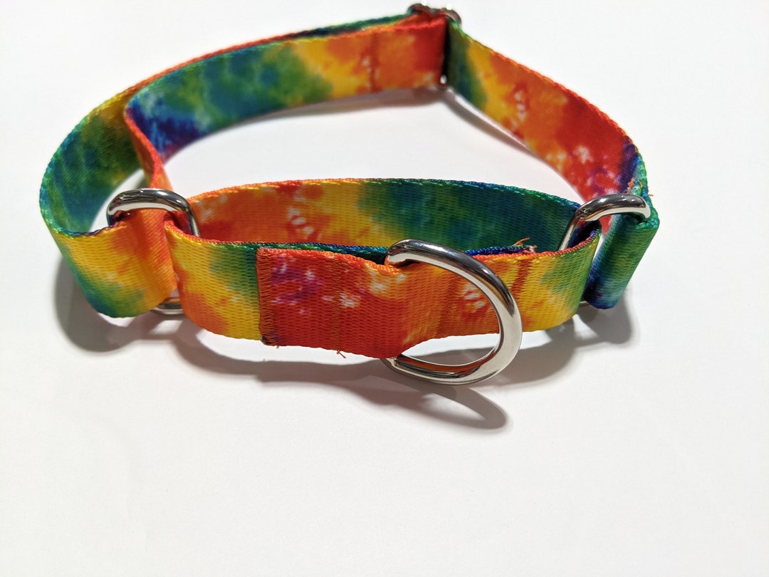 Martingale Dog Collar W/ Tie Dye Extra Strong 1 Wide Etsy UK