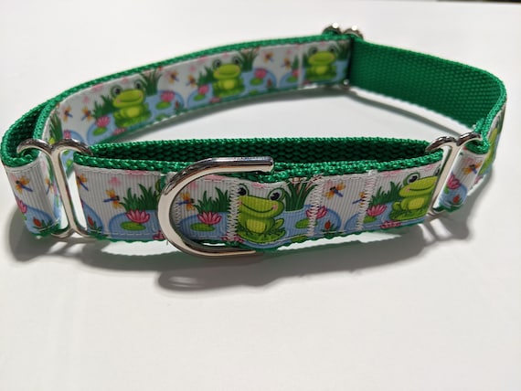 Martingale dog top collar etsy
