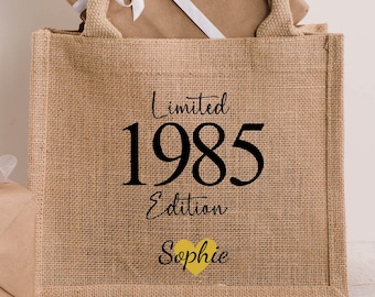 Personalized Bag Limited Edition – Vintage Gift – Birthday Gift for Women & Men – Gift with Name
