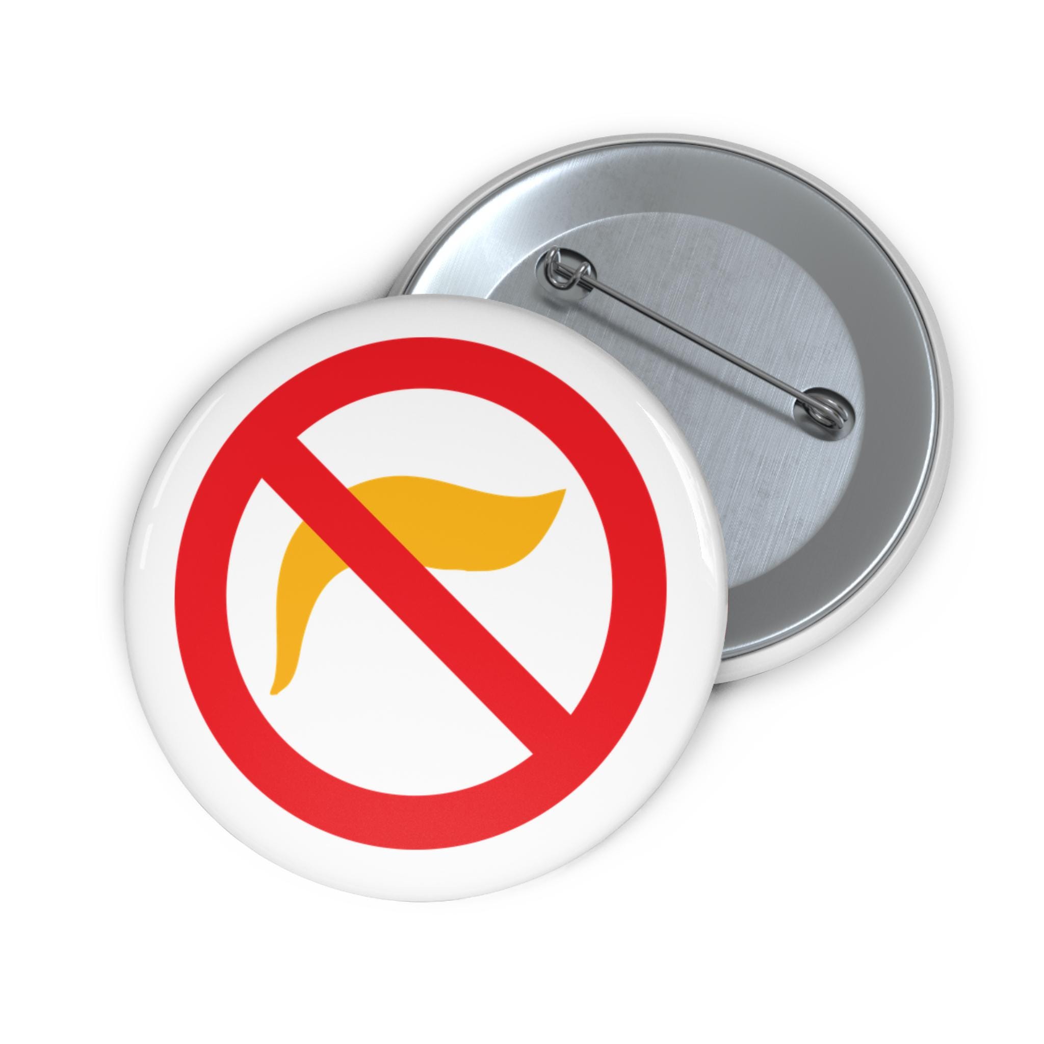 Anti Trump Pin Pinback Button Pins Nope Not My President Republican ...
