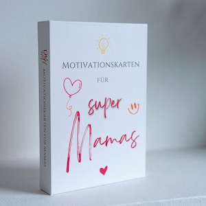 Motivationskarten für Super Mamas – Geschenk Babyparty Geburt Geburtstag