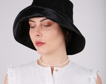 Silk Summer Hat, Women Summer Hat Silk Sun Hat Wide Brim Sun Hat Silk Beach Hat Large Sun Hat Sun UV Protection Hat Adjustable Sun Hat