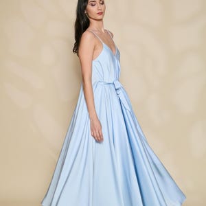 Light Blue Maxi Dress - Etsy