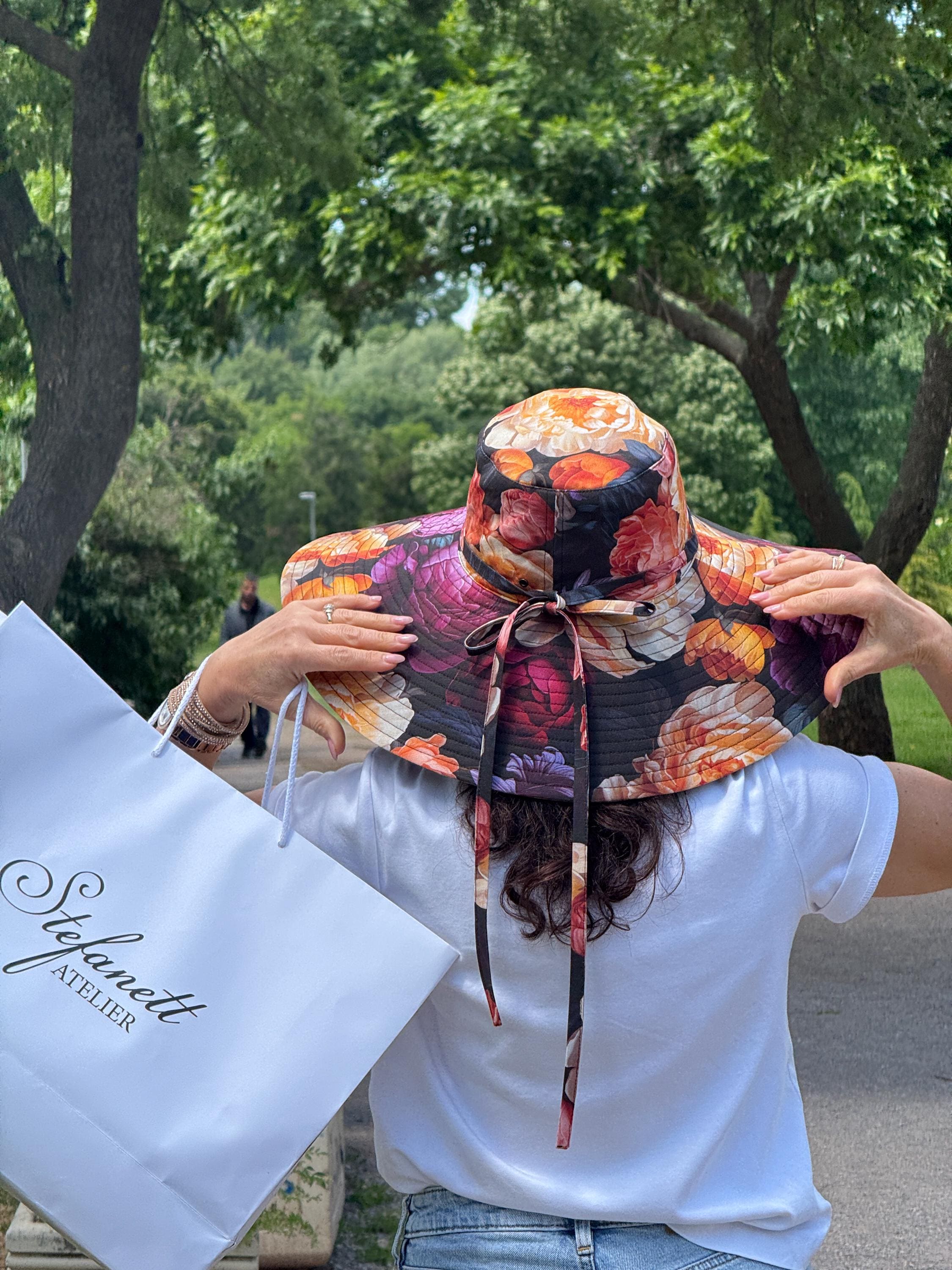 Floral Sun Visor - Etsy