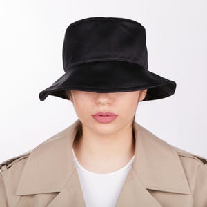 PROHIDER Silk Blended Summer bucket hat Four Seasons Deep Panama Autumn Winter Mens Silk Bucket  main image 3