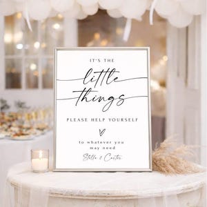 バスルームバスケットサイン、印刷可能なバスルームサイン、モダンな「It's the little thing」サイン、即時ダウンロード、#HK