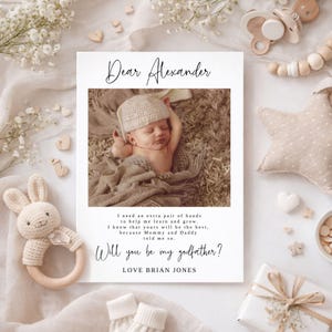 Vuoi essere il mio padrino? Biglietto di auguri modificabile per la proposta di padrino, stampabile, download digitale