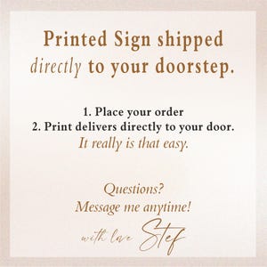 Engagement Party Sign Printed and Shipped, Personalized Champagne Tower Welcome Sign, Custom Engagement Decor, #HK image 12