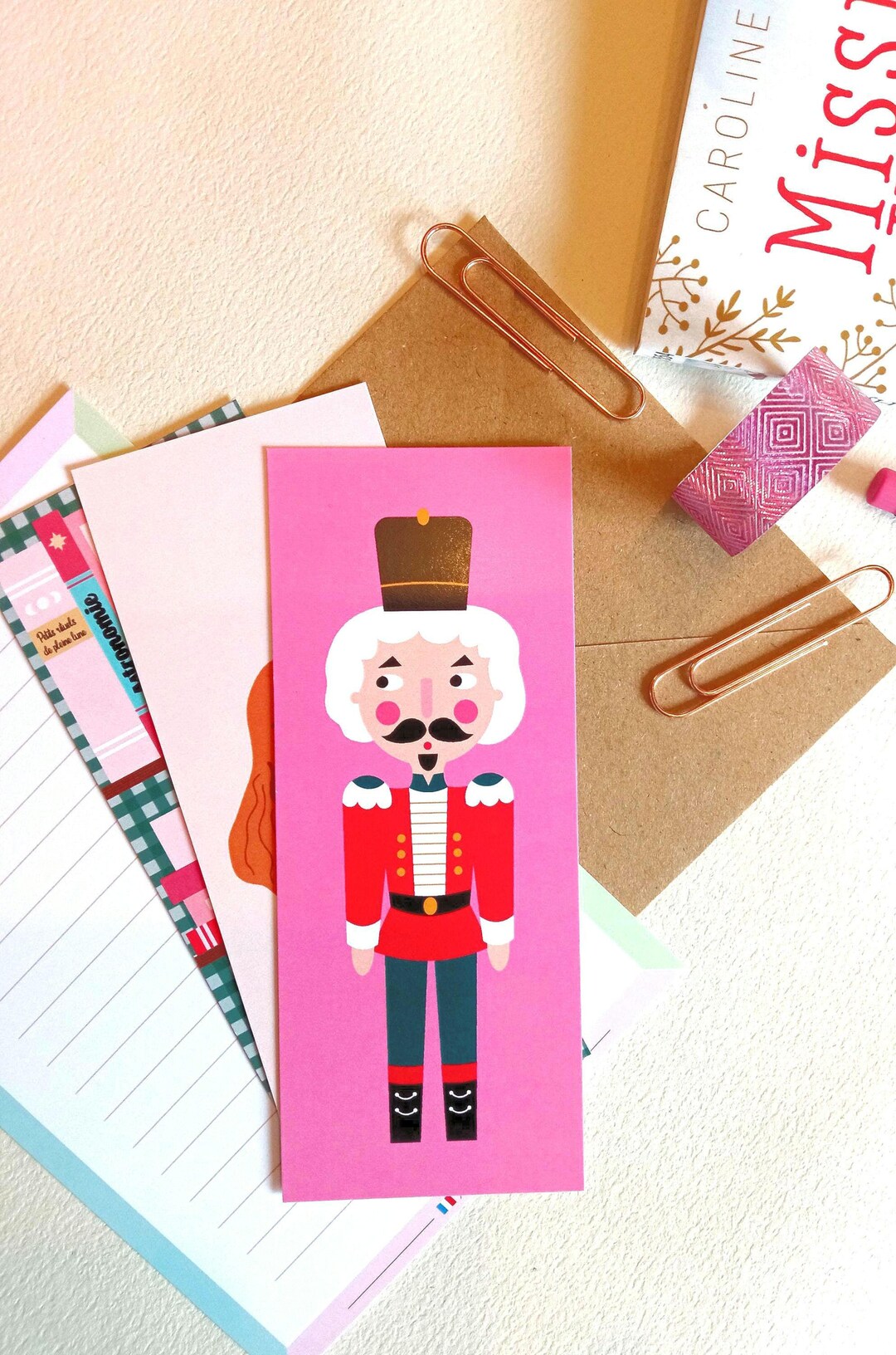 Set of Bookmarks Nutcracker, Library, English Cocker Spaniel ...