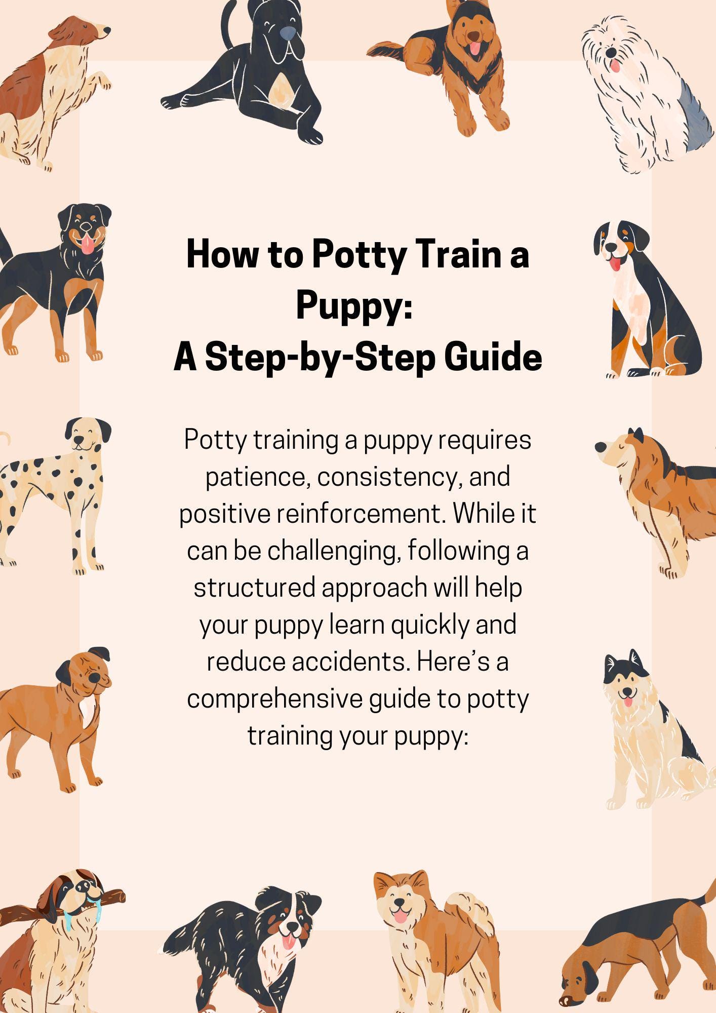 Older Dog Fastest Way To Potty Train A Dog Adult Dog Easiest Way