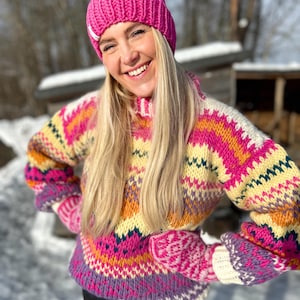 Vaartegn sweater - English pattern (vårtegngenser)