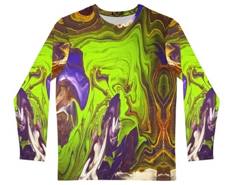 Green Goblin Men's Long Sleeve Fishing Shirt