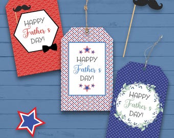 Father's Day Printable Tags