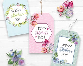 Mother's Day Printable Tags