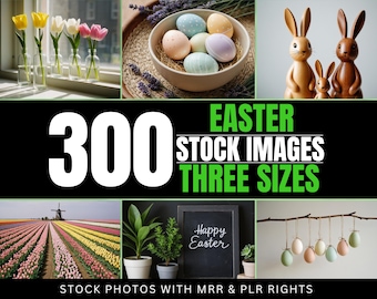 300 Easter Stock Photos| MRR PLR | For Social Media & Marketing