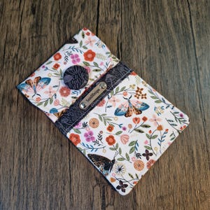 Phone Pouch Padded Handmade Mobile Phone Cover with Pocket Cotton Washable