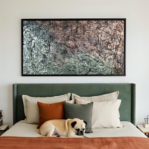 Organic Texture Abstract Wall Art | Stone Bark Inspired Digital Print | Modern Home Decor Download