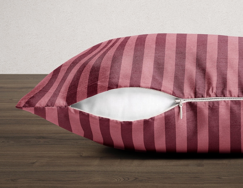 Striped Pillowcase Cover Retro Stripe Throw Pillow Cover Modern Square Cushion Cover Colorful Decorative Pillowcase