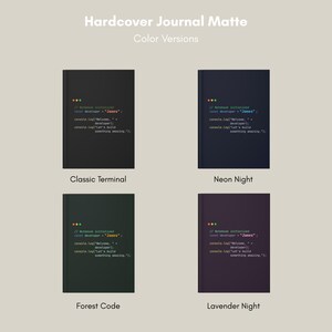 Personalized Coder Notebook Console Code Snippet Journal Custom Programmer Journal Developer Notebook Gift for Software Engineer Coding Gift