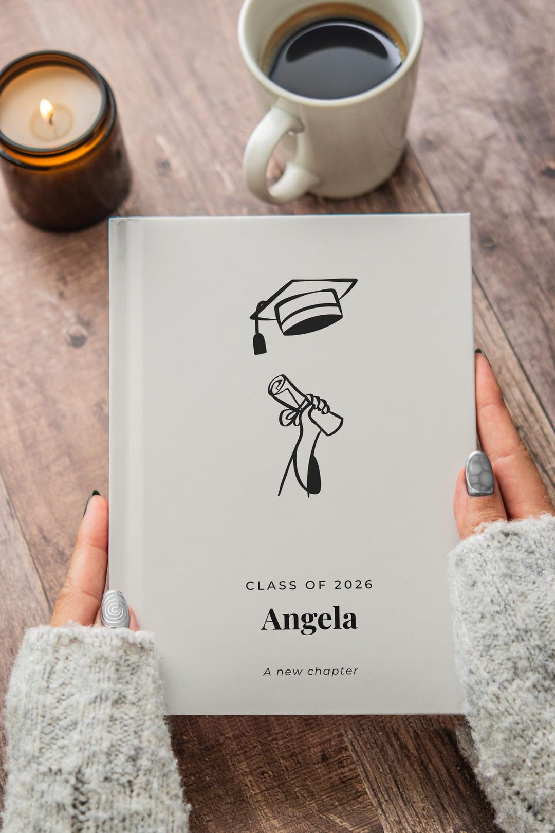 Personalized Graduation Notebook Class of 2026 Custom Name Journal ...