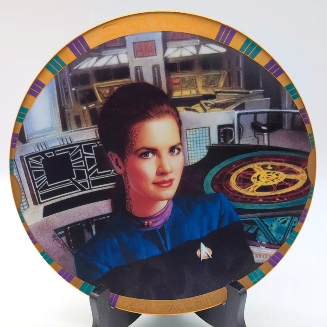 Star Trek Deep Space Nine Collector's Plate Lt. Jadzia Dax 0618B - Etsy