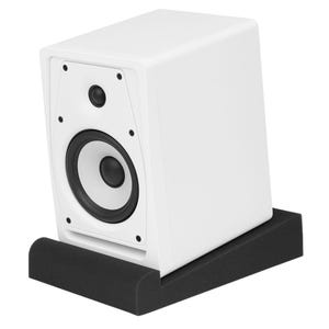 2 Pack Speaker Wedge, Speaker isolation pads, Studio speaker pads, Riser foam, Speaker foam stand, Speaker Angle pads, Speaker base pads